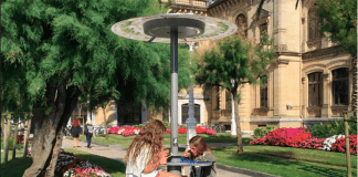 San Sebastián instala un cargador solar en el centro de la ciudad