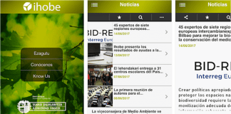 Desarrollan una Aplicación móvil para acceder a la información medioambiental del País Vasco Móvil con una app