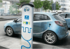 Los edificios no residenciales con más de 10 plazas de parking tendrán que incorporar puntos de recarga eléctrica Coche en un punto de recarga eléctrica