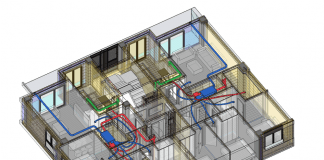 IP21 Ingeniería realiza los proyectos de instalaciones en BIM para una edificación con 52 viviendas, locales y garajes en Zarautz en colaboración con el estudio de arquitectura BIEME