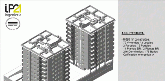 IP21 Ingeniería realiza en BIM el diseño y modelado para 72 viviendas en Lezo