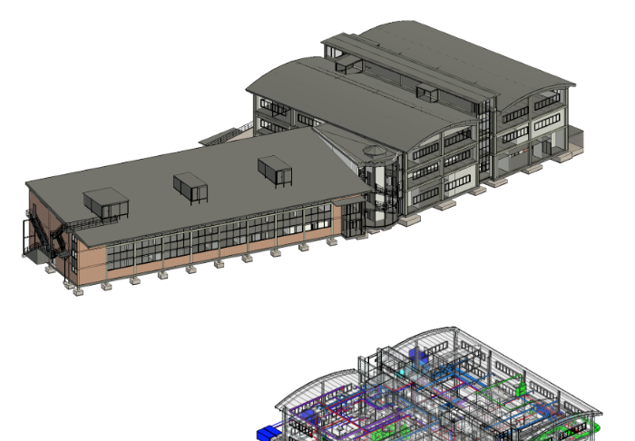 IP21 INGENIERIA MODELA EN BIM EL EDIFICIO EXISTENTE EN EL PARQUE TECNOLÓGICO DE MIÑANO (ALAVA) PARA TECNALIA
