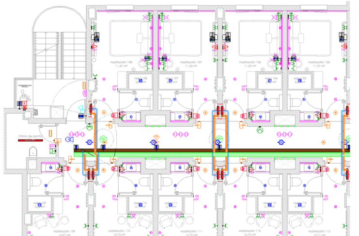 IP21 INGENIERÍA HA REDACTADO LOS PROYECTOS DE ELECTRICIDAD, TELECOMUNICACIONES, PCI Y ACTIVIDAD DE GARAJES DEL HOTEL HOLIDAY INN EXPRESS EN ALTZATE EN COLABORACIÓN CON BRITAC Y BIMOA